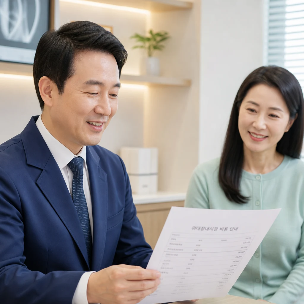 위내시경 추가 비용이 발생할 수 있나요?